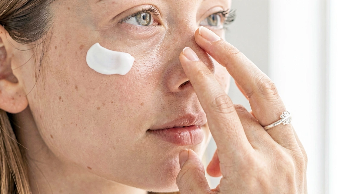 Aplikace očního krému